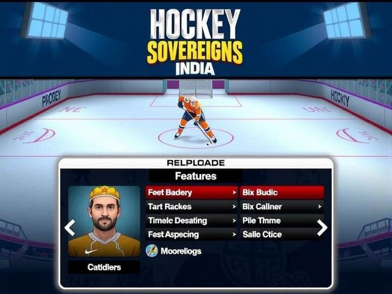 Hockey Sovereigns India gameplay screenshot